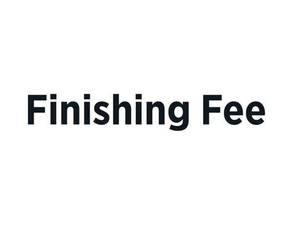 Finishing Fee Template Customization