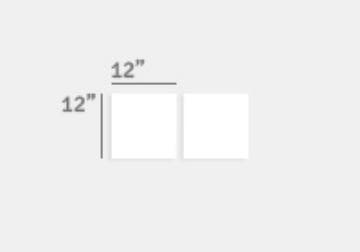 Show details for (2) 12" x 12" Split Canvas Picture of (2) 12" x 12" Split Canvas