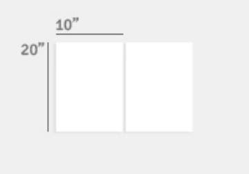 Show details for (2) 20" x 10" Split Canvas Picture of (2) 20" x 10" Split Canvas
