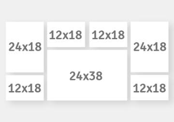 Picture of Symphony - 38" x 78"