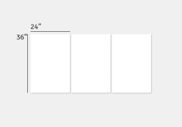 Show details for (3) 36" x 24" Split Canvas Picture of (3) 36" x 24" Split Canvas